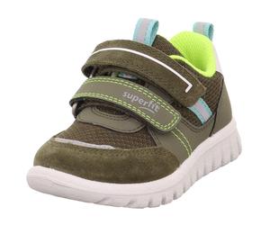 Superfit - Kid's Sport7 Mini C - Freizeitschuhe, Gr. 28, grün/ gelb (Grün/Gelb)