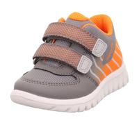 Superfit - Kid's Sport7 Mini D - Freizeitschuhe, Gr. 26, hellgrau /orange (Hellgrau/Orange)