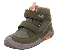 Superfit - Kid's Trace B - Barfußschuhe, Gr. 34, braun (Grün/Orange)