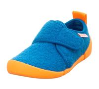 Superfit - Kid's Venti B - Hausschuhe, Gr. 27, blau (Blau/Orange)