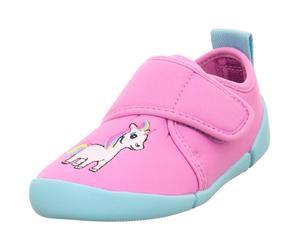 Superfit - Kid's Venti - Hausschuhe, Gr. 32, rosa (Lila/Hellgrün)