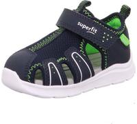 Superfit Jungen Wave Sandale, Blau Hellgrün 8050, 22 EU