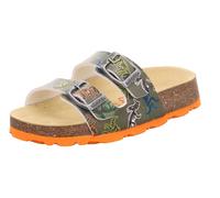 Superfit - Kinder Bio-Pantolette grünmehrfarbig GRÜN/MEHRFARBIG - Gr. - EU 35