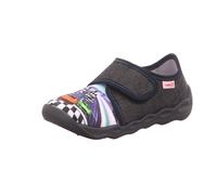 Superfit Kinder-Hausschuh Car Racing Schwarz 29