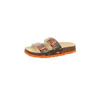 Sandale Synthetik \ FUSSBETTPA ORANGE/MEHRFARBIG - Gr. - 35