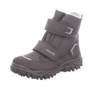 Superfit kinder-Jungen-Allwetterstiefel HUSKY Schwarz-Hellgrau 35