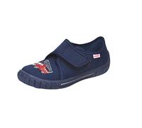 Superfit Kinder | Kinder-Hausschuhe | Bill | 0-800278-8000 | Weite M IV | Klettverschluss