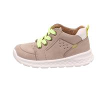 Superfit Baby Jungen Breeze Sneaker, BEIGE/GELB 4000