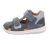 Sandale Leder \ BUMBLEBEE BLAU/HELLBLAU - Gr. - 19