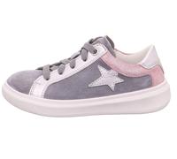 Superfit 1-006461-2500 Mädchen Sneaker Cosmo Hell-Grau Grau 34