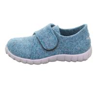 Hausschuh Textil \ HAPPY BLAU - Gr. - 25
