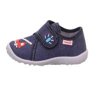 Superfit - Kid's Spotty B - Hausschuhe, Gr. 24, blau (Dunkelblau)
