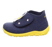 superfit Hausschuh Happy dunkelblau/gelb (mittel) - Junge - Gr. 23