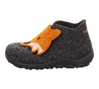 Superfit Jungen Hausschuhe Happy Octi 1-006295 Grau/Orange 4700 Größe 25 EU