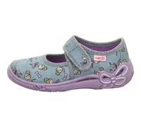 Superfit Belinda Hausschuh, Grün/Mehrfarbig 7510, 30 EU Weit