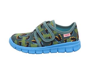 Superfit Kinderschuhe Hausschuhe GRUEN/MEHRFARBIG GRUEN/MEHRFARBIG - Gr. - 33