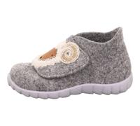 Superfit Kinderschuhe Hausschuhe HELLGRAU HELLGRAU - Gr. - 21
