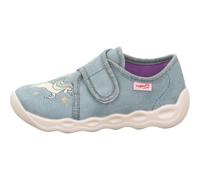 Superfit Hausschuh Bubble – Textil, Hellgrün (Modell 7520) Größe 33 EU Weit