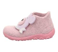 Superfit Happy OCTI Hausschuh, Rosa/Grau 5500, 27 EU Weit