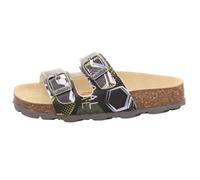 superfit Jungen Pantoffel FUSSBETTPANTOFFEL 35 Schwarz/Mehrfarbig