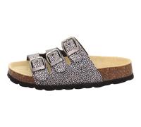 superfit Leder-Pantoletten in Schwarz - 27% | Größe 38 | Clogs Pantoletten Kinder