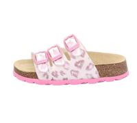 Superfit Mädchen FUSSBETTPANTOFFEL Weiß/Rosa 1140