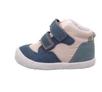 Superfit Kinderschuhe Klettschuhe / Slipper BLAU/BEIGE BLAU/BEIGE - Gr. - 20