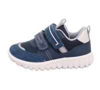 Superfit Kinderschuhe Klettschuhe / Slipper BLAU/HELLBLAU BLAU/HELLBLAU - Gr. - 28
