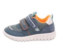Superfit Kinderschuhe Klettschuhe / Slipper BLAU/ORANGE BLAU/ORANGE - Gr. - 25