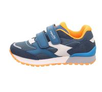 Superfit Kinderschuhe Klettschuhe / Slipper BLAU/ORANGE BLAU/ORANGE - Gr. - 35