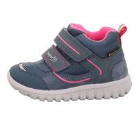 Superfit SPORT7 Mini Sneaker, BLAU/PINK 8010, 27 EU Schmal