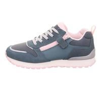 Superfit Mädchen Sneaker DASH Low Blau/Rosa Größe 32