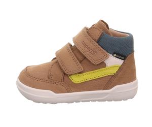 Superfit Kinderschuhe Klettschuhe / Slipper BRAUN/BLAU BRAUN/BLAU - Gr. - 28