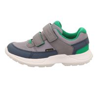 Superfit Kinderschuhe Klettschuhe / Slipper GRAU/GRÜN GRAU/GRÜN - Gr. - 33