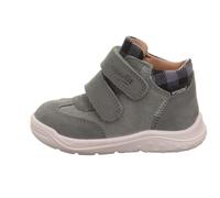 Superfit Kinderschuhe Klettschuhe / Slipper GRÜN/GRAU GRÜN/GRAU - Gr. - 24