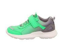 Superfit Kinderschuhe Klettschuhe / Slipper HELLGRÜN/HELLGRAU HELLGRÜN/HELLGRAU - Gr. - 28