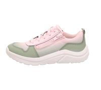 Superfit Kinderschuhe Klettschuhe / Slipper HELLGRÜN/ROSA HELLGRÜN/ROSA - Gr. - 33