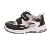 Superfit Kinderschuhe Klettschuhe / Slipper SCHWARZ/HELLGRAU SCHWARZ/HELLGRAU - Gr. - 35