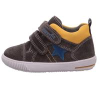 Superfit Moppy Kinder Lauflernschuhe Braun/Blau/Gelb, Gr. 21