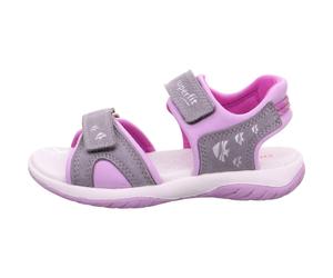 Superfit Kinderschuhe Lauflernschuhe HELLGRAU/LILA HELLGRAU/LILA - Gr. - 29
