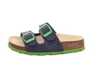 Superfit Kinderschuhe Pantoletten BLAU/GRÜN BLAU/GRÜN - Gr. - 24