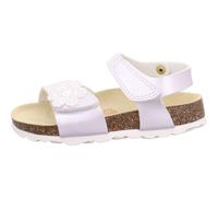 Superfit Fussbettpantoffel Sandale Weiß 1010 – Mädchen Größe 32