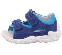 Sandale Leder \ FLOW - Farbe - blau - Größe - 22