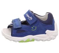superfit Kinder Sandale FLOW Jungen 19 Blau/Hellgrün