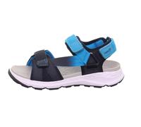 Superfit Sandale Criss Cross Männlich Blau/Türkis Größe 40