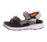 Superfit Kindersandalen Criss Cross Leder Schwarz Größe 37