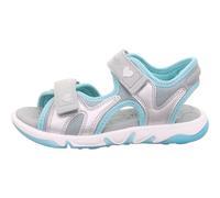Superfit Kinderschuhe Sandalen HELLGRAU/HELLGRÜN HELLGRAU/HELLGRÜN - Gr. - 28
