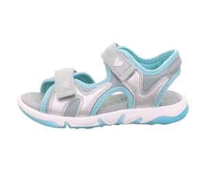 Superfit Kinderschuhe Sandalen HELLGRAU/HELLGRÜN HELLGRAU/HELLGRÜN - Gr. - 30
