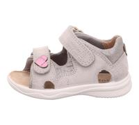 Superfit Jungen Mädchen Polly Sandale, Hellgrau/Rosa 2500, 20 EU