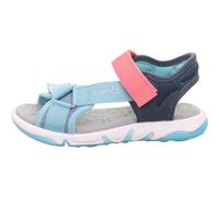 Superfit Kinderschuhe Pebbles (9020), Synthetik/Textil, mehrfarbig (Blau) Größe 30